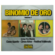 Cargar imagen en el visor de la galería, CD - Binomio de Oro - Serie Tradicional Vol 3