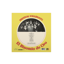 Cargar imagen en el visor de la galería, Vinilo Lp - Festival Vallenato -Binomio de Oro