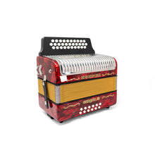 Cargar imagen en el visor de la galería, Acordeón Corona III Hohner Rojo