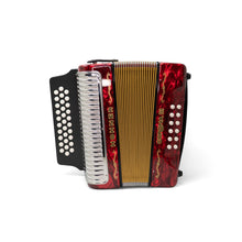 Cargar imagen en el visor de la galería, Acordeón Corona III Hohner Rojo