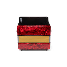 Cargar imagen en el visor de la galería, Acordeón Corona III Hohner Rojo