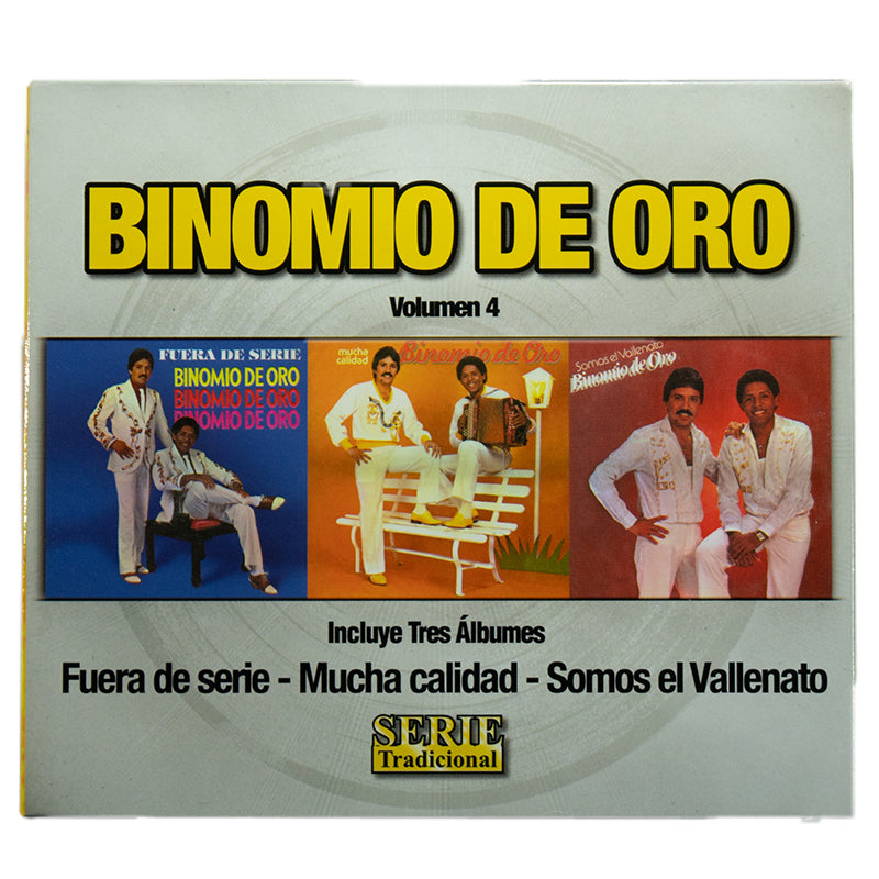 CD Binomio de Oro Vol 4.