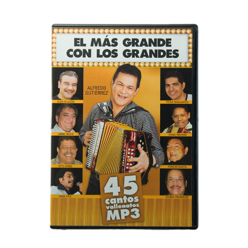 CD MP3 El Mas Grande Con Los Grandes
