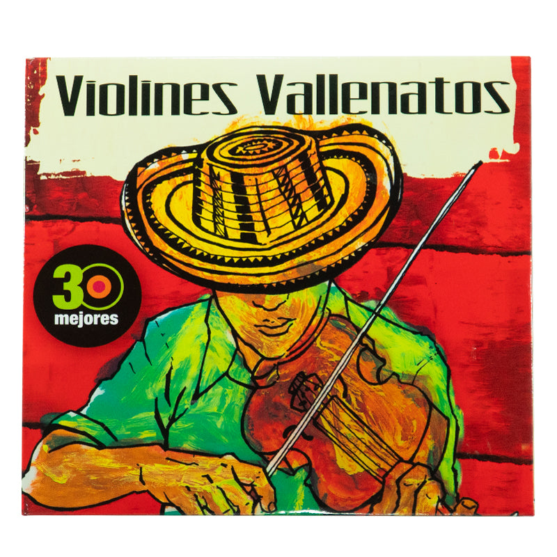 CD 30 MEJORES VIOLINES VALLENTATOS.