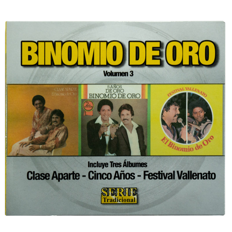 CD Binomio de Oro Vol. 3
