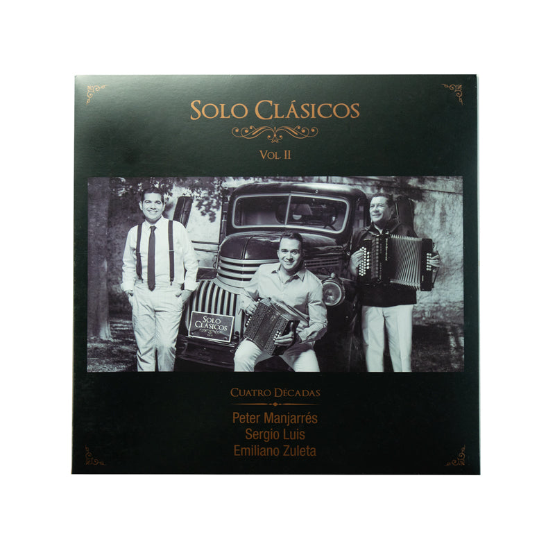 CD - Peter Manjarrés, Sergio Luis, Emiliano Zuleta - Solo Clásicos Vol. II