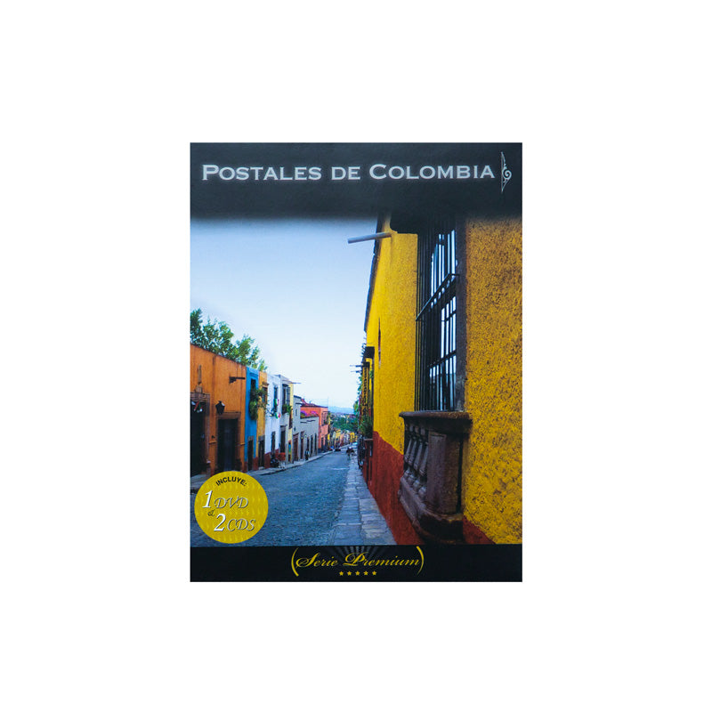 CD + DVD Postales de Colombia